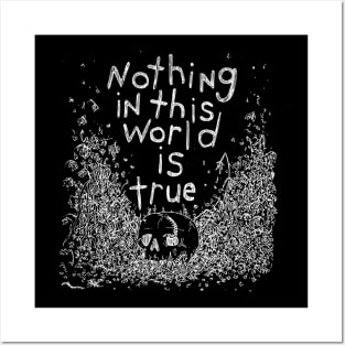 Nothing In This World Is True Posters and Art